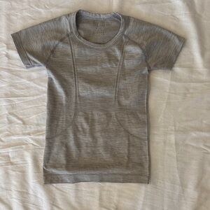 Nino BOSSI Heather Gray Short Sleeve Kids Tee